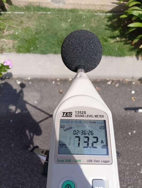 Precision noise level measurement equipment for environmental compliance and community protection