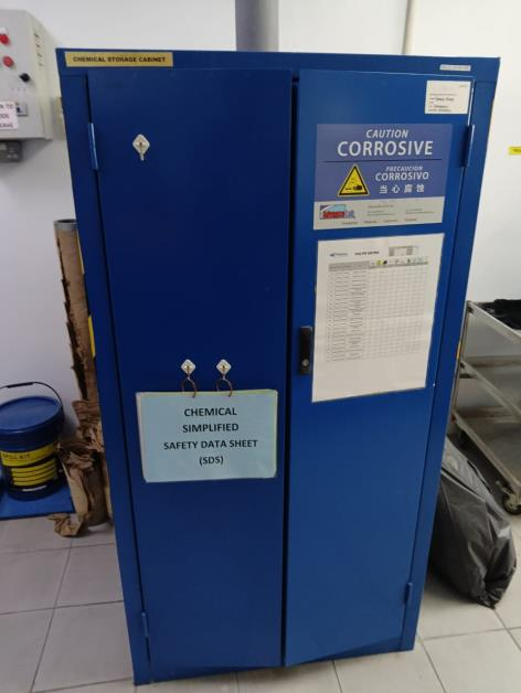 Chemical health risk assessment equipment for occupational safety evaluation and DOSH compliance